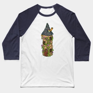 the wizard tower with pink flower stardew Baseball T-Shirt